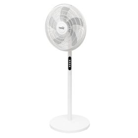   HOME SF16C álló ventilátor, 50 W, 40 cm lapátátmérő, 3 fokozat, oszcillálás funkció, fehér
