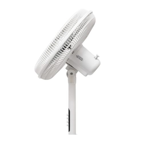 HOME SF16C álló ventilátor, 50 W, 40 cm lapátátmérő, 3 fokozat, oszcillálás funkció, fehér