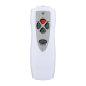 Home SFR 40 3D álló ventilátor, 60 W, 3 fokozat, 40 cm-es lapátátmérő, 3D-s oszcillálás, távirányító, átlátszó lapát, LED kijelző, fehér
