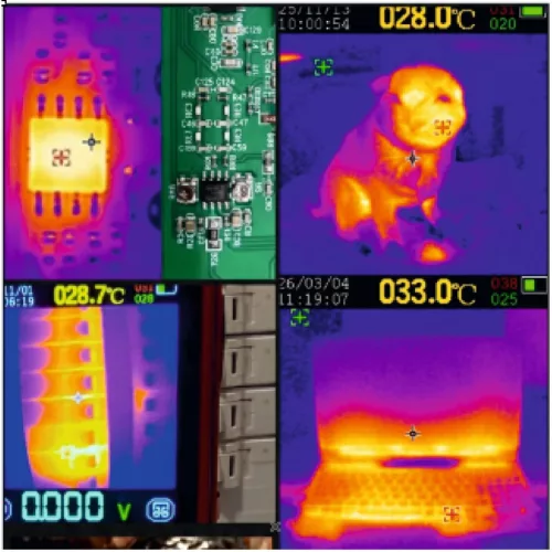 HOME SMAIRCAMPRO hőkamerás multiméter, nagyfelbontású hőfénykép, automata multiméter, számítógépes kapcsolat, profi és hobbi használatra