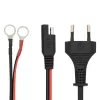Home SMC20 SMART akkumulátortöltő, 6-12V/2A, LCD kijelző, teljesen automatikus, minden elterjedt akkutípushoz, digitális kijelző, karbantartó töltés, kétféle csatlakozókábel