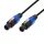 SAL SPEAKON10 hangfalkábel, Speakon dugó / Speakon dugó, 10 méter, 7.2mm, 2x1.5mm2, réz vezeték