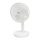 Home TF 14B asztali ventilátor, 5 W, 14 cm-es lapátátmérő, 4 fokozat, 60°-os oszcillálás, 4000 mAh akkumulátor, visszajelző LED, fehér