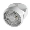 Home TF 23 TURBO asztali/fali ventilátor, 50 W, 3 fokozat, 23 cm-es lapátátmérő, 90°-ban dönthető fej, fehér