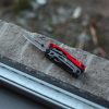 True Utlity Ti Pocket Multi Tool, TRU-MTL-0004-G, 7 funkciós titán szerszámkészlet, 7 cm titán-nitrid penge, eloxált alumínium ház