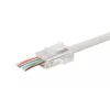 Home TS 51PRO átmenő dugó, 8P/8C (RJ 45), nyitott front, gyors szerelhetőség