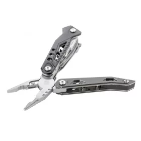   True Utility Handyone, TU181, 18 in 1, 7 cm penge, mágneses bitfej tartó, 9 féle bitfej, rozsdamentes acélváz, eluxált alumínium fogantyú