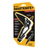 True Utility Smartknife+, TU6869, 15 in 1, mágneses bitfej tartó, kábelcsupaszoló, homokfúvott rozsdamentes acél, 5,5 cm penge