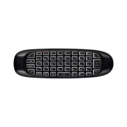Home URCAIR2 SMART távirányító, 2in1, egér, billentyűzet, tölthető, légegér, air mouse, világító billentyűzet