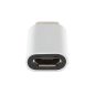 Home USBC A1 átalakító, USB-C dugó, microUSB aljzat, 2,1 A, 240 Mbps