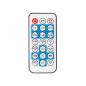 SAL VBT 1100/BL autórádió, 4 x 45 W, 4 RCA, FM, BT, USB, SD, AUX, kék LED kijelző és gombok