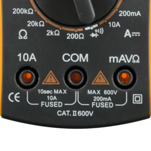 Home VC 830L digitális multiméter, egyenfeszültség, váltófeszültség, egyenáram, ellenállás mérése, mért érték rögzítés