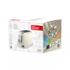 Zilan ZLN1191 retró kenyérpirító, 850 W, 6 fokozat, 2 szeletes, STOP funkció, morzsatálca, bézs
