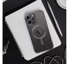 Electro Mag Apple iPhone 16 Pro MagSafe kompatibilis hátlap tok, fekete