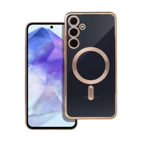   Electro Mag Samsung Galaxy A55 MagSafe kompatibilis hátlap tok, arany