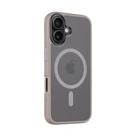   Tactical MagForce Hyperstealth Apple iPhone 16 MagSafe hátlap tok, áttetsző/világosszürke