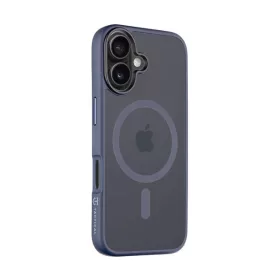   Tactical MagForce Hyperstealth Apple iPhone 16 Deep MagSafe hátlap tok, áttetsző/sötétkék