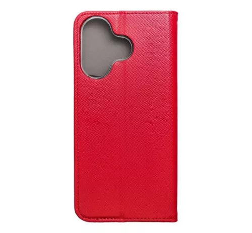 Xiaomi Redmi 13 4G mágneses flip tok, piros