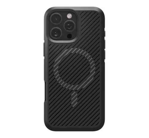 Spigen Core Armor MagFit Apple iPhone 16 Pro Max tok, MagSafe, Matte Black, fekete
