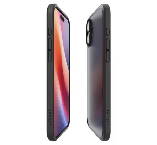 Spigen Ultra Hybrid Apple iPhone 16 tok, Frost, fekete