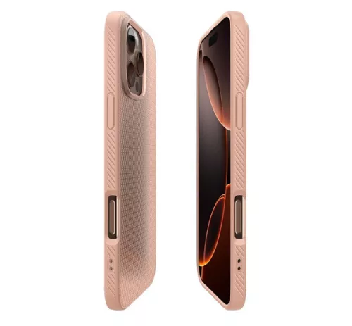 Spigen Liquid Air Apple iPhone 16 Pro tok, Rose Titanium, rozéarany