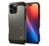 Spigen Tough Armor MagFit Apple iPhone 16 Pro tok, MagSafe, Gunmetal, fekete