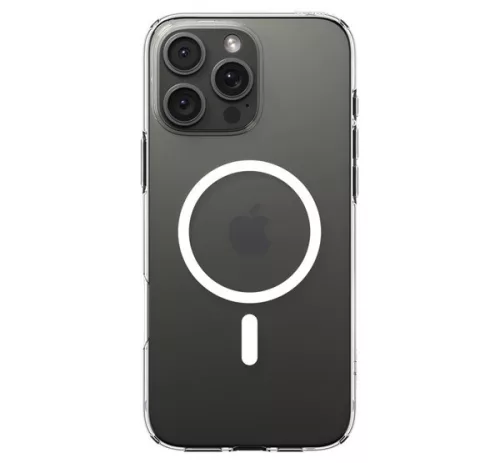 Spigen Liquid Crystal MagFit Apple iPhone 16 Pro Max tok, MagSafe, Crystal Clear, átlátszó