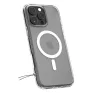 Spigen Ultra Hybrid MagFit Apple iPhone 16 Pro Max tok, MagSafe, Frost Clear tok, átlátszó