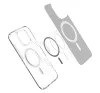 Spigen Ultra Hybrid MagFit Apple iPhone 16 Pro Max tok, MagSafe, Frost Clear tok, átlátszó