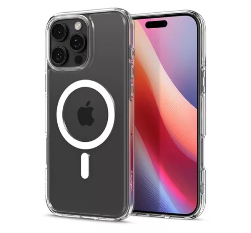 Spigen Ultra Hybrid MagFit Apple iPhone 16 Pro Max tok, MagSafe, fehér
