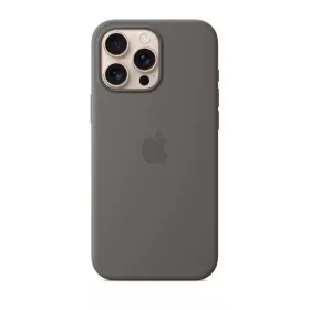   Apple iPhone 16 Pro Max MagSafe gyári szilikon tok, kőszürke