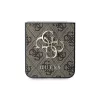 Guess 4G Metal Logo PU Samsung Galaxy Z Flip 6 / Flip 7 FE hátlap tok, barna