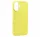 Phoner Apple iPhone 16 Pro Max szilikon tok, szilikon tok, sárga