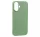 Phoner Apple iPhone 16 szilikon tok, sötétzöld