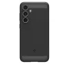 Spigen Rugged Armor Samsung Galaxy S24 FE Matte Black tok, fekete ACS08578