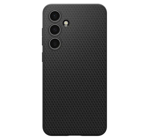 Spigen Liquid Air Samsung Galaxy S24 FE tok, Matte fekete, fekete