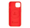 Tactical MagForce Velvet Smoothie Apple iPhone 13 MagSafe tok, Chili, piros