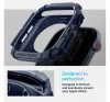 Spigen Rugged Armor Apple Watch 10 46mm tok, Navy Blue, kék