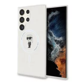   Karl Lagerfeld IML Ikonik S24 Ultra MagSafe tok, átlátszó KLHMS24LHFCKNOT