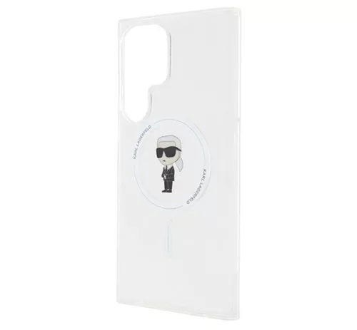 Karl Lagerfeld IML Ikonik S24 Ultra MagSafe tok, átlátszó KLHMS24LHFCKNOT