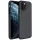 Samsung Galaxy A21s SM-A217F, Szilikon tok, Wooze Liquid Silica Gel, fekete