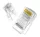 Ugreen 50961 RJ45 Cat 6 csatlakozóvég, átlátszó, (10db)