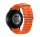 Forcell F-Design FS01 Samsung Galaxy Watch 22mm szíj, narancssárga