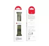 Forcell F-Design FA05 Apple Watch 42/44/45/49mm nylon szíj, zöld