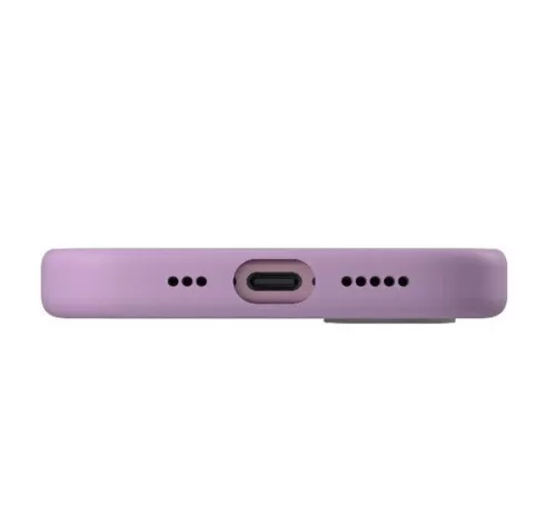 Uniq Lino Hue Apple iPhone 16 Magsafe Szilikon tok, rózsaszín