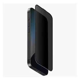   Uniq Optix Privacy iPhone 16 Plus / 15 Plus / 14 Pro Max tempered glass kijelzővédő fólia felhelyező kerettel