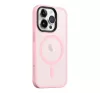 Tactical MagForce Hyperstealth iPhone 14 Pro hátlap tok, áttetsző/rózsaszín