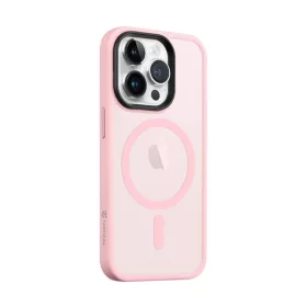   Tactical MagForce Hyperstealth iPhone 14 Pro hátlap tok, áttetsző/rózsaszín