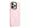 Tactical MagForce Hyperstealth iPhone 13 Pro hátlap tok, áttetsző/rózsaszín