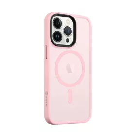   Tactical MagForce Hyperstealth iPhone 13 Pro hátlap tok, áttetsző/rózsaszín